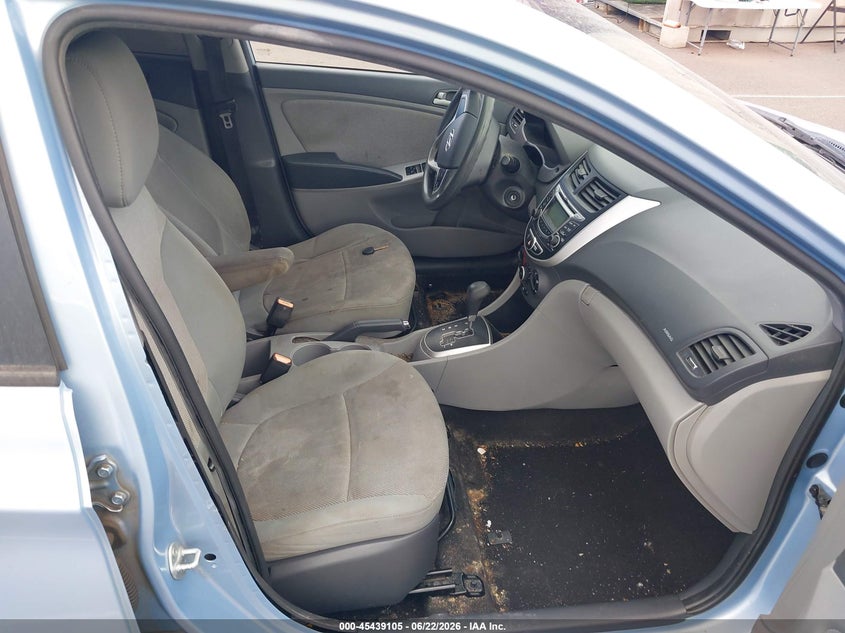 2013 Hyundai Accent VIN KMHCT5AE5DU137473 IAAI salvage auction — FRONT END, Salvage Title, sold $175 on 2026-07-28 (photo 5)