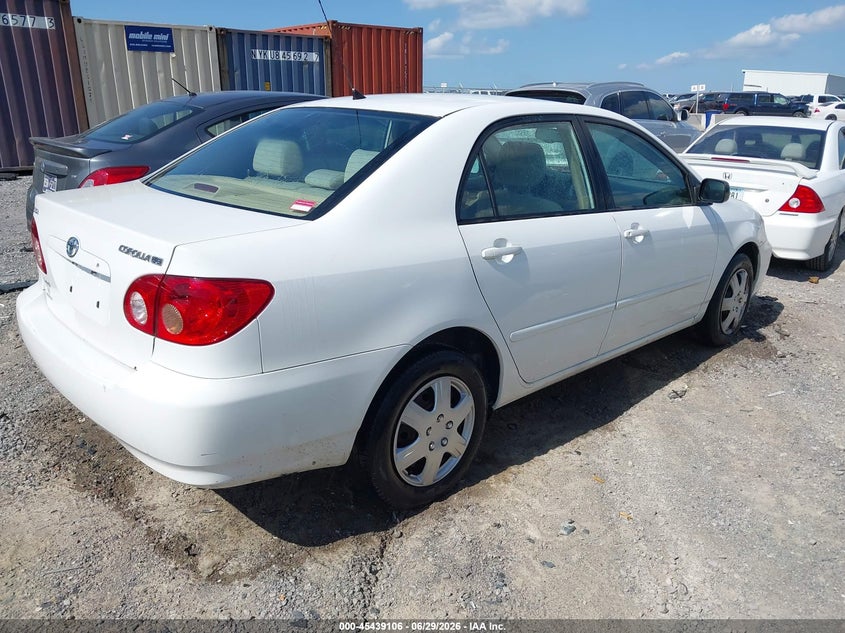 2006 Toyota Corolla VIN JTDBR32E260059441 IAAI salvage auction — NORMAL WEAR, Clear (Tennessee), sold $2,550 on 2026-07-16 (photo 4)