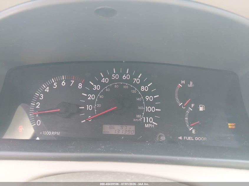 2006 Toyota Corolla VIN JTDBR32E260059441 IAAI salvage auction — NORMAL WEAR, Clear (Tennessee), sold $2,550 on 2026-07-16 (photo 7)
