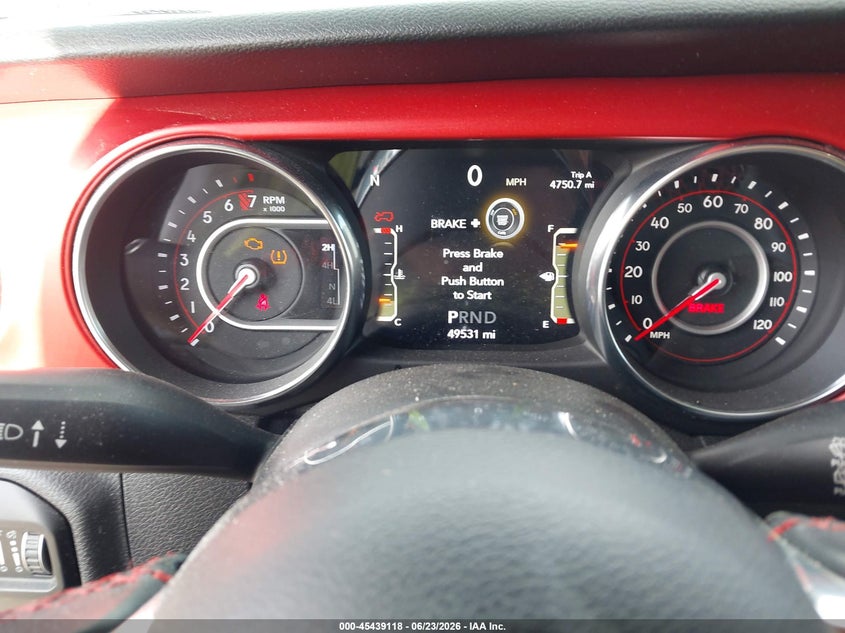 2019 Jeep Wrangler / VIN 1C4HJXFG1KW529308 IAAI salvage auction — FRONT END, Salvage Title, sold $12,500 on 2026-07-11 (photo 7)
