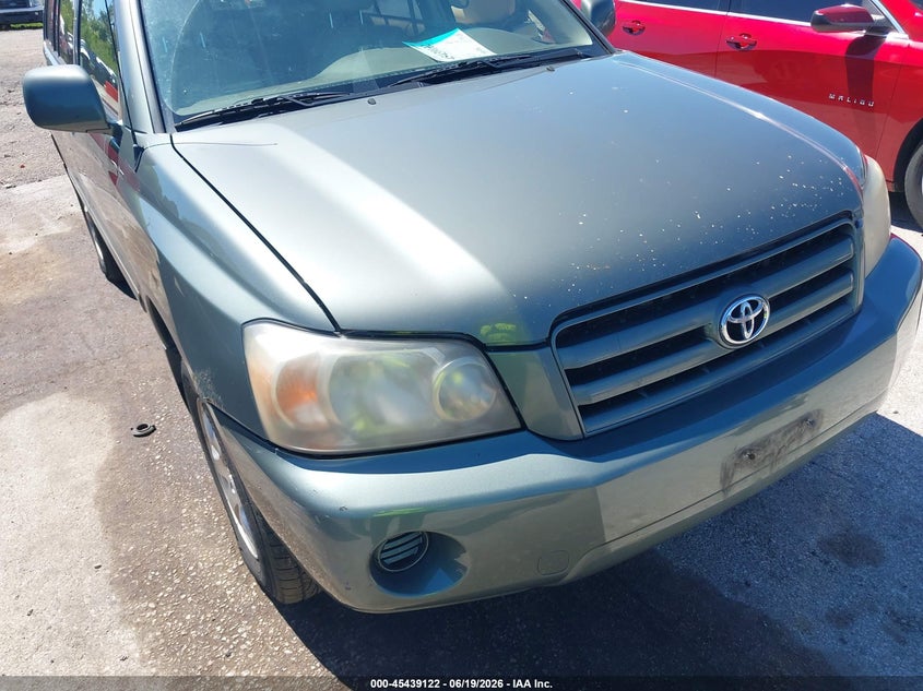 2005 Toyota Highlander VIN JTEEP21A150092565 IAAI salvage auction — NORMAL WEAR, Clear (Illinois), sold $875 on 2026-07-27 (photo 6)