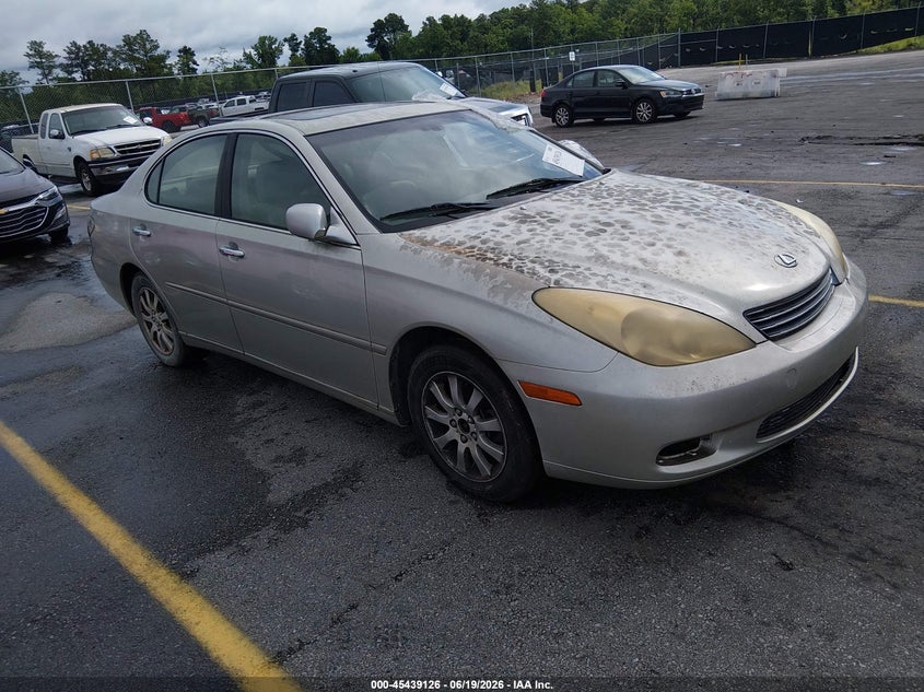 2004 Lexus Es 330 VIN JTHBA30G645015758 IAAI salvage auction — NORMAL WEAR, Clear (South Carolina), sold $500 on 2026-07-29 (photo 1)