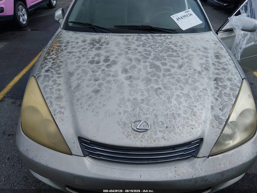 2004 Lexus Es 330 VIN JTHBA30G645015758 IAAI salvage auction — NORMAL WEAR, Clear (South Carolina), sold $500 on 2026-07-29 (photo 6)