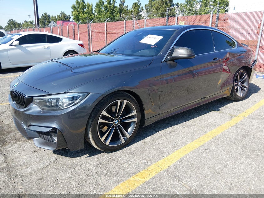 2020 BMW 4er VIN WBA4W3C05LFH25673 IAAI salvage auction — LEFT REAR, Salvage Title, sold $8,675 on 2026-08-17 (photo 2)