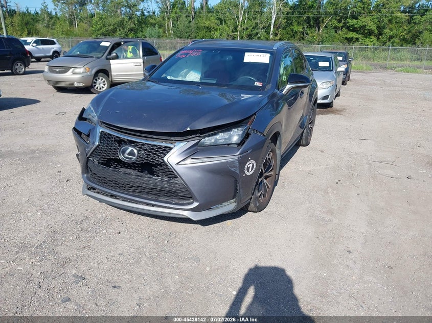 2015 Lexus Nx VIN JTJBARBZ9F2002071 IAAI salvage auction — NORMAL WEAR, Clear (Florida), sold $6,400 on 2026-07-21 (photo 2)