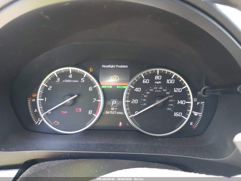2020 Acura Ilx VIN 19UDE2F3XLA008137 IAAI salvage auction — FRONT END, Mv-907A (New York), sold $3,750 on 2026-09-17 (photo 7)