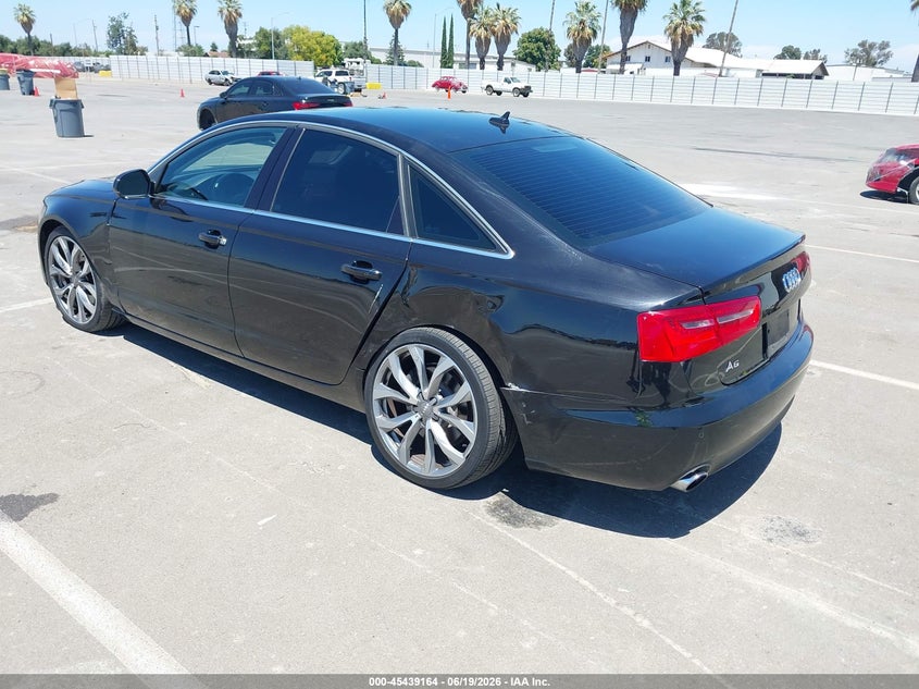 2014 Audi A6 VIN WAUGFAFC0EN078516 IAAI salvage auction — LEFT SIDE, Salvage Title, sold $1,650 on 2026-07-28 (photo 3)