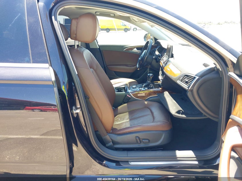 2014 Audi A6 VIN WAUGFAFC0EN078516 IAAI salvage auction — LEFT SIDE, Salvage Title, sold $1,650 on 2026-07-28 (photo 5)