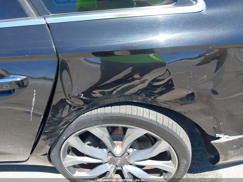 2014 Audi A6 VIN WAUGFAFC0EN078516 IAAI salvage auction — LEFT SIDE, Salvage Title, sold $1,650 on 2026-07-28 (photo 6)