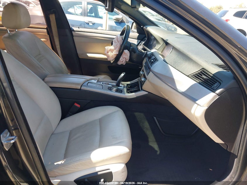 2015 BMW 5er VIN WBA5B1C5XFD920732 IAAI salvage auction — LEFT FRONT, Salvage (California), sold $1,800 on 2026-07-29 (photo 5)