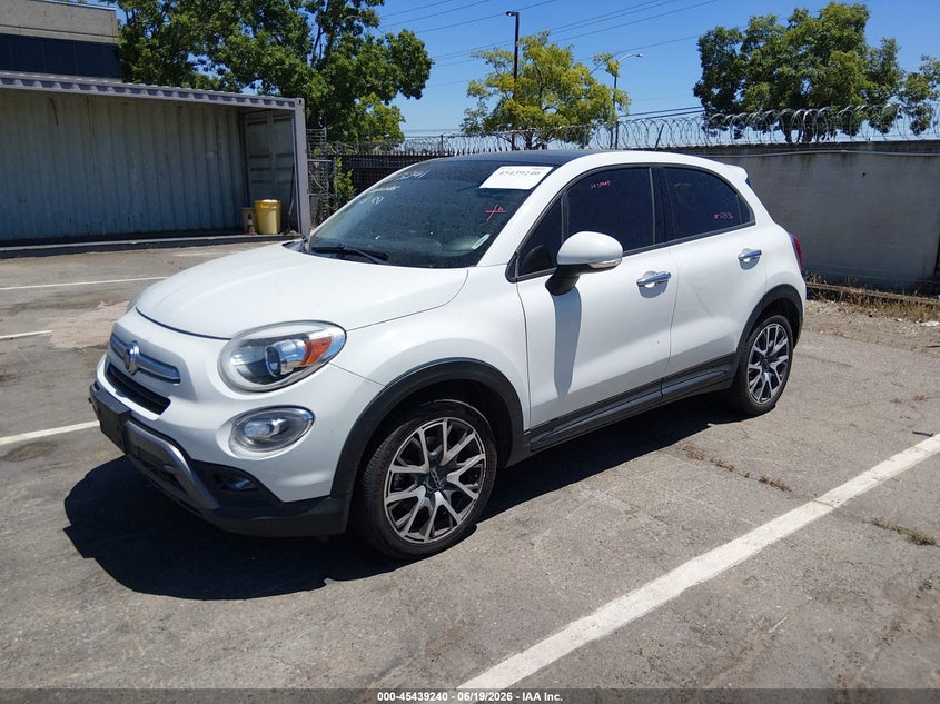 2017 Fiat 500x VIN ZFBCFXCB7HP613241 IAAI salvage auction — NORMAL WEAR, Clear - Dealer Only (California), sold $100 on 2026-07-08 (photo 2)