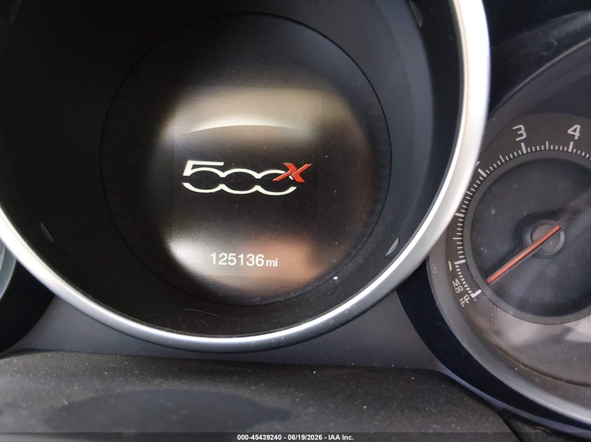 2017 Fiat 500x VIN ZFBCFXCB7HP613241 IAAI salvage auction — NORMAL WEAR, Clear - Dealer Only (California), sold $100 on 2026-07-08 (photo 7)