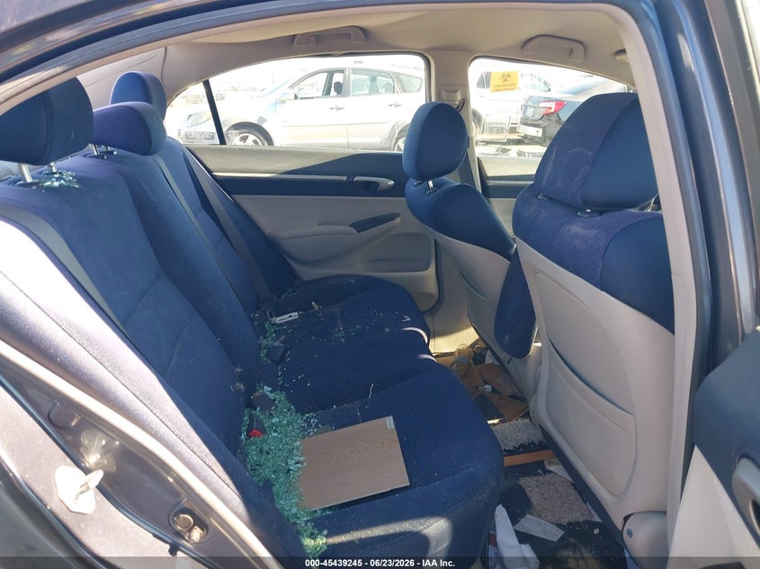 2007 Honda Civic hybrid VIN JHMFA36247S030164 IAAI salvage auction — REAR END, Salvage (California), sold $400 on 2026-07-15 (photo 8)