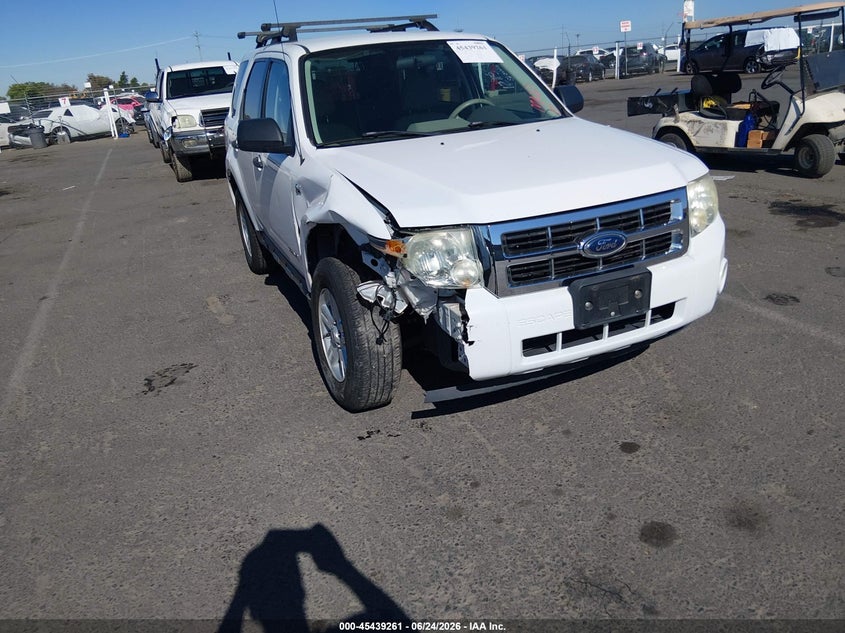 2008 Ford Escape hybrid VIN 1FMCU59H48KC32202 IAAI salvage auction — FRONT END, Salvage (California), sold $425 on 2026-07-08 (photo 6)