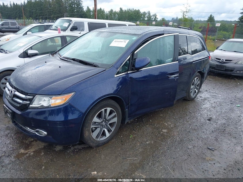 2016 Honda Odyssey VIN 5FNRL5H92GB083232 IAAI salvage auction — SIDE, Bill Of Sale (Washington), sold $4,050 on 2026-07-10 (photo 2)