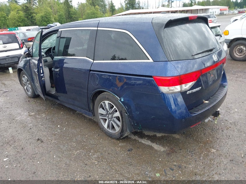 2016 Honda Odyssey VIN 5FNRL5H92GB083232 IAAI salvage auction — SIDE, Bill Of Sale (Washington), sold $4,050 on 2026-07-10 (photo 3)