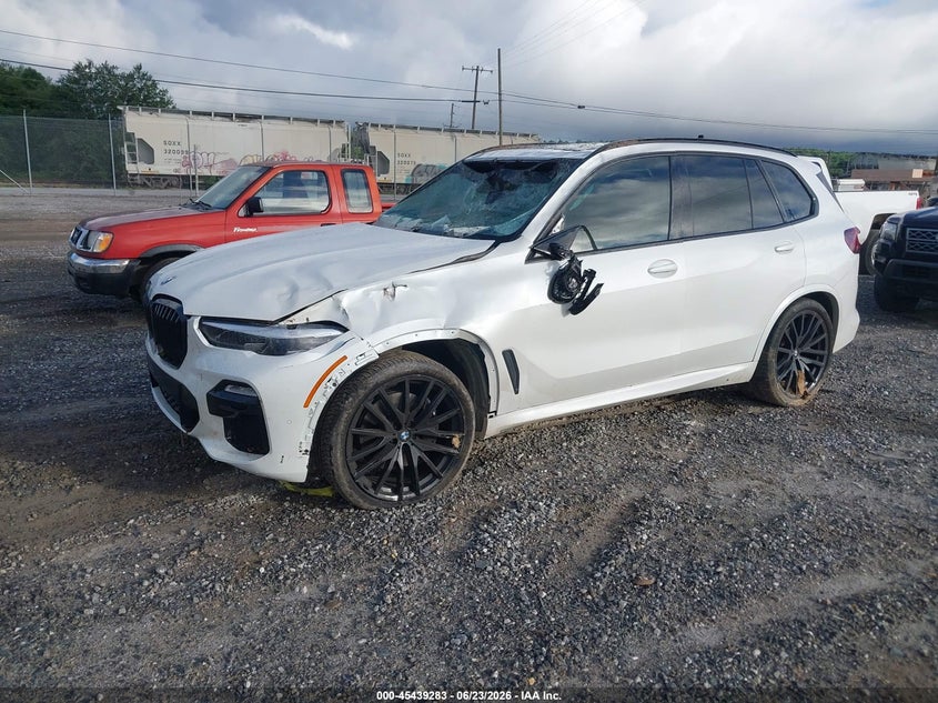 2021 BMW X5 VIN 5UXCR6C04M9H39621 IAAI salvage auction — ROLLOVER, Salvage (Idaho), sold $17,200 on 2026-07-10 (photo 2)