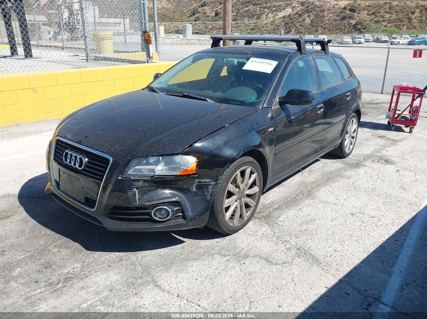 2011 Audi A3 VIN WAUBJAFM0BA095630 IAAI salvage auction — LEFT FRONT, Salvage (California), sold $650 on 2026-07-08 (photo 2)