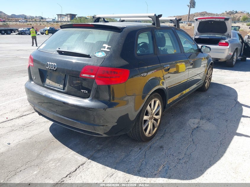 2011 Audi A3 VIN WAUBJAFM0BA095630 IAAI salvage auction — LEFT FRONT, Salvage (California), sold $650 on 2026-07-08 (photo 4)