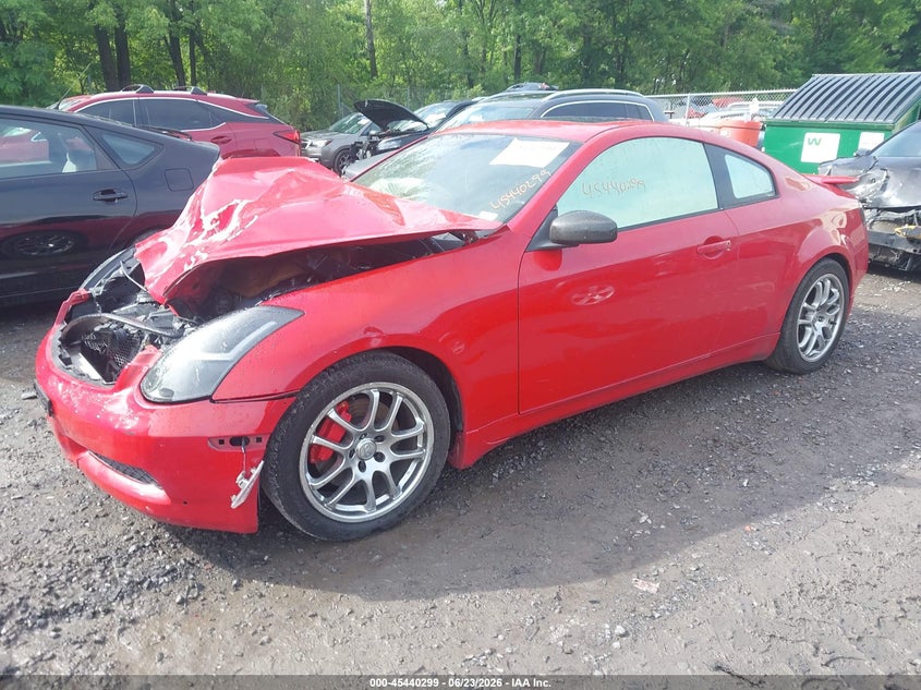2004 Infiniti G35 VIN JNKCV54E14M828041 IAAI salvage auction — FRONT END, Mv-907A (New York), sold $375 on 2026-07-31 (photo 2)