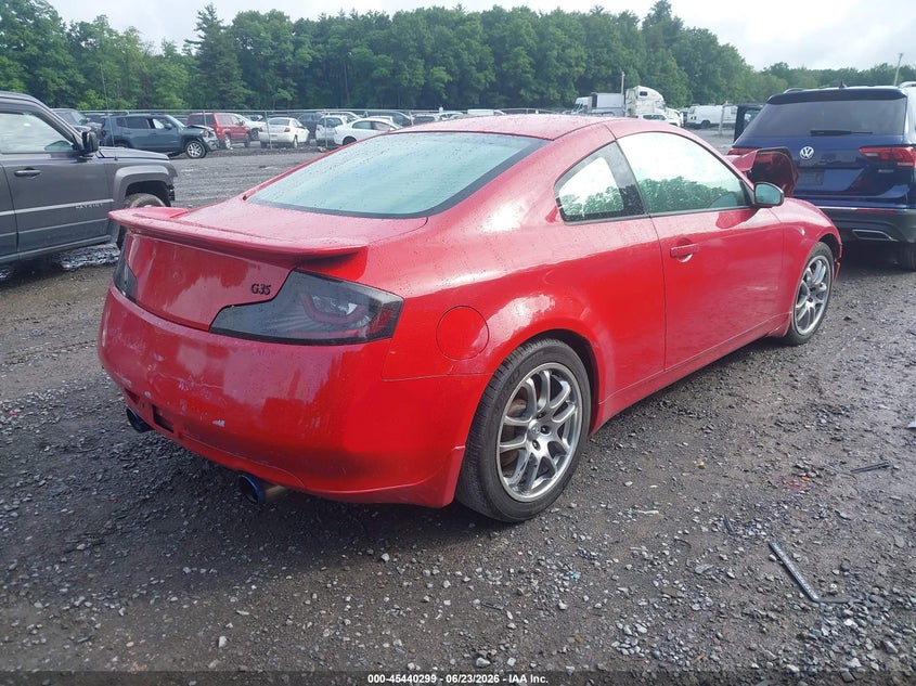 2004 Infiniti G35 VIN JNKCV54E14M828041 IAAI salvage auction — FRONT END, Mv-907A (New York), sold $375 on 2026-07-31 (photo 4)