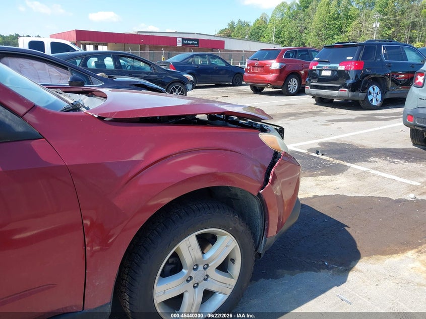 2010 Subaru Forester VIN JF2SH6CC5AH906367 IAAI salvage auction — FRONT END, Salvage (North Carolina), sold $475 on 2026-07-09 (photo 6)