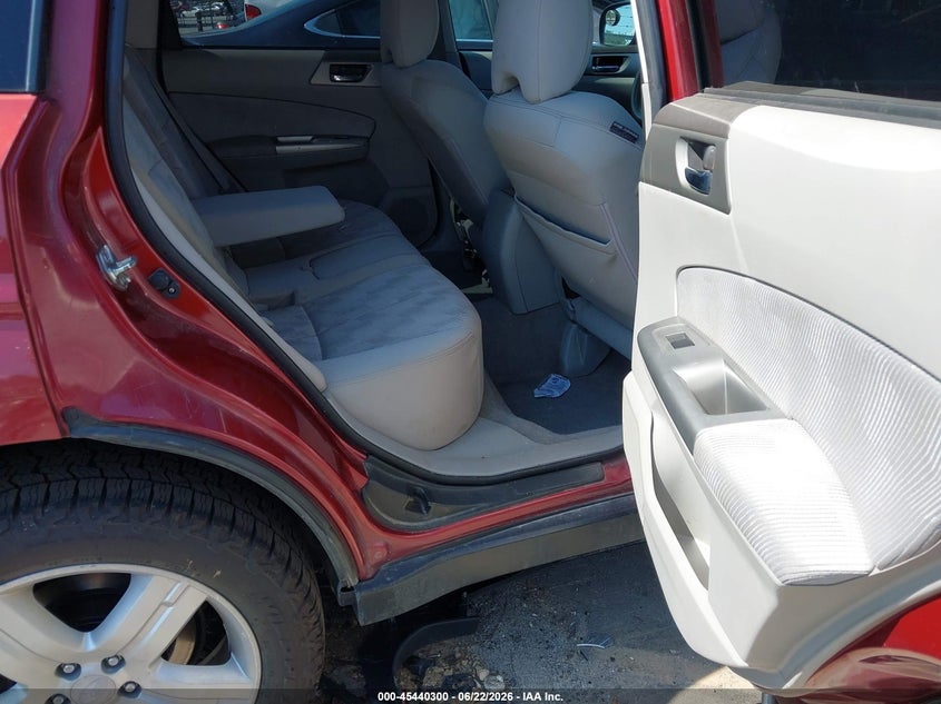 2010 Subaru Forester VIN JF2SH6CC5AH906367 IAAI salvage auction — FRONT END, Salvage (North Carolina), sold $475 on 2026-07-09 (photo 8)