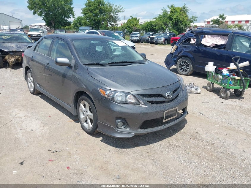 2012 Toyota Corolla VIN 5YFBU4EE1CP027579 IAAI salvage auction — NORMAL WEAR, Regular Certificate (Iowa), sold $1,050 on 2026-07-29 (photo 1)