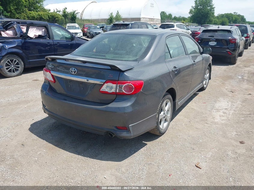 2012 Toyota Corolla VIN 5YFBU4EE1CP027579 IAAI salvage auction — NORMAL WEAR, Regular Certificate (Iowa), sold $1,050 on 2026-07-29 (photo 4)