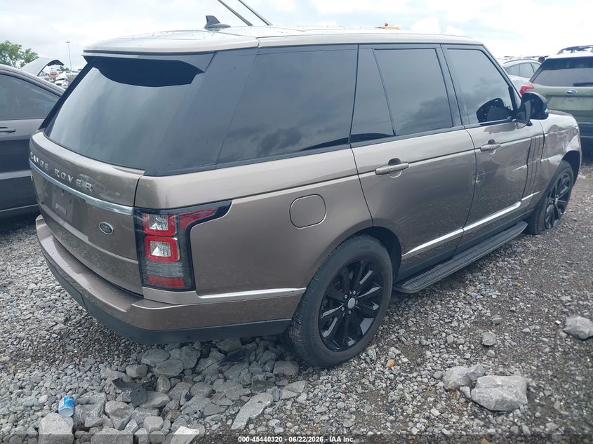2015 Land rover RANGE ROVER VIN SALGS2VF3FA242228 IAAI salvage auction — SIDE, Salvage (Tennessee), sold $4,550 on 2026-07-12 (photo 4)