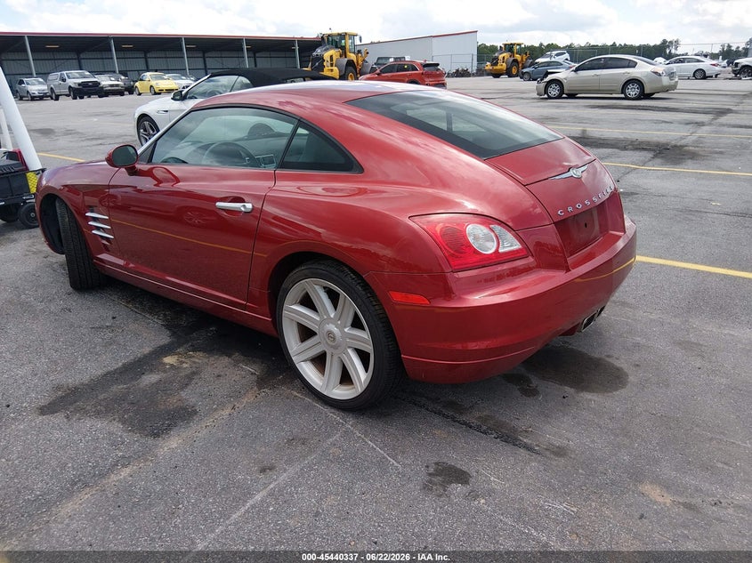 2004 Chrysler Crossfire VIN 1C3AN69L14X003173 IAAI salvage auction — NORMAL WEAR, Clear (South Carolina), sold $1,100 on 2026-07-08 (photo 3)