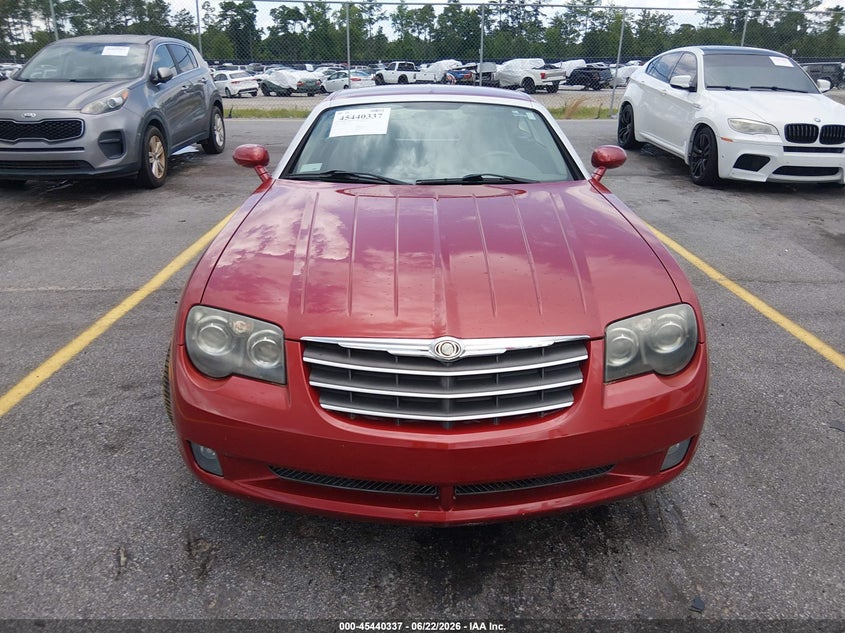 2004 Chrysler Crossfire VIN 1C3AN69L14X003173 IAAI salvage auction — NORMAL WEAR, Clear (South Carolina), sold $1,100 on 2026-07-08 (photo 6)