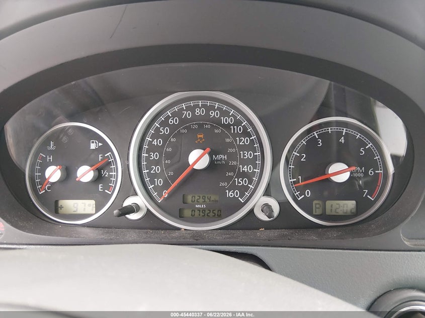 2004 Chrysler Crossfire VIN 1C3AN69L14X003173 IAAI salvage auction — NORMAL WEAR, Clear (South Carolina), sold $1,100 on 2026-07-08 (photo 7)