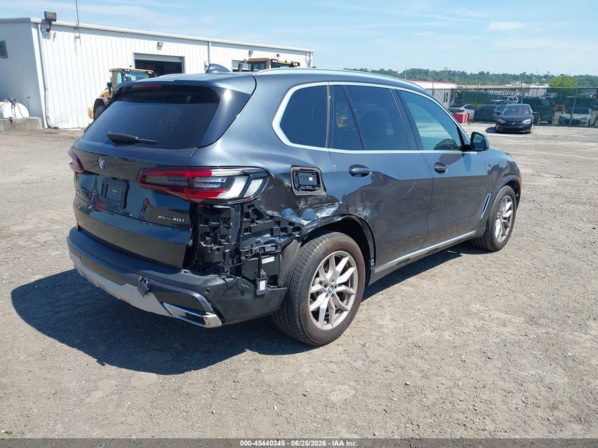 2021 BMW X5 VIN 5UXCR6C01M9G08629 IAAI salvage auction — RIGHT REAR, Salvage (Pennsylvania), sold $21,200 on 2026-07-10 (photo 4)