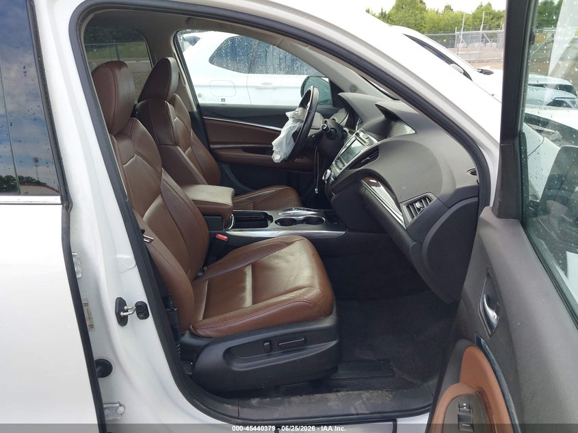 2017 Acura Mdx VIN 5J8YD4H56HL002636 IAAI salvage auction — FRONT END, Salvage Title, sold $2,100 on 2026-07-18 (photo 5)