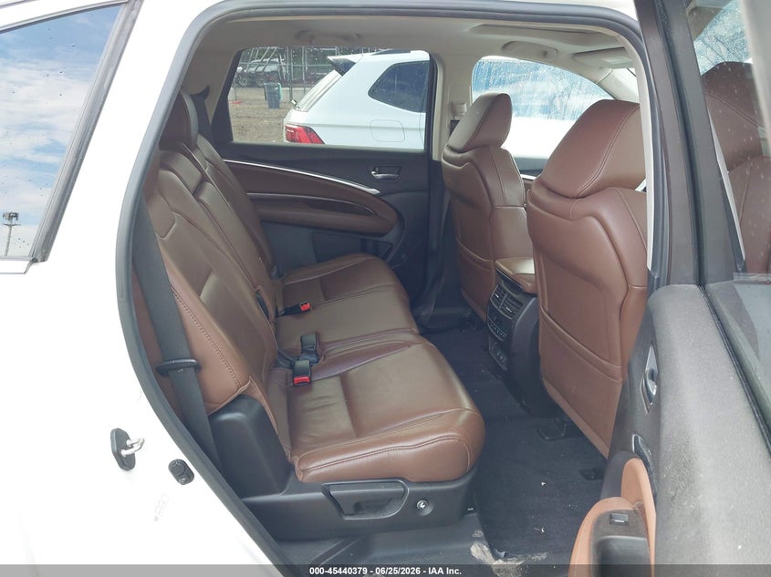 2017 Acura Mdx VIN 5J8YD4H56HL002636 IAAI salvage auction — FRONT END, Salvage Title, sold $2,100 on 2026-07-18 (photo 8)