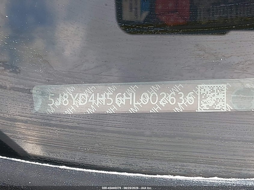 2017 Acura Mdx VIN 5J8YD4H56HL002636 IAAI salvage auction — FRONT END, Salvage Title, sold $2,100 on 2026-07-18 (photo 9)
