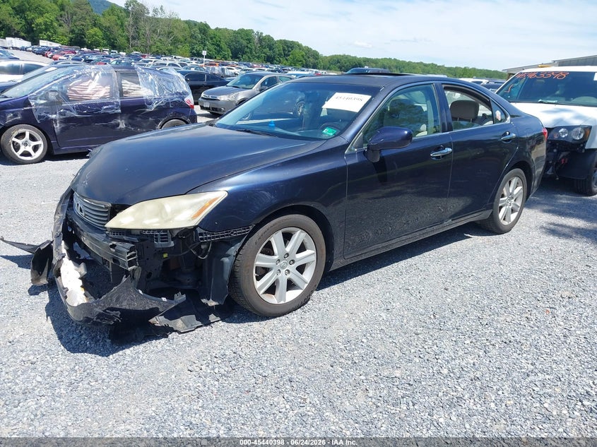 2008 Lexus ES VIN JTHBJ46GX82219645 IAAI salvage auction — FRONT END, Clear (Virginia), sold $475 on 2026-07-29 (photo 2)