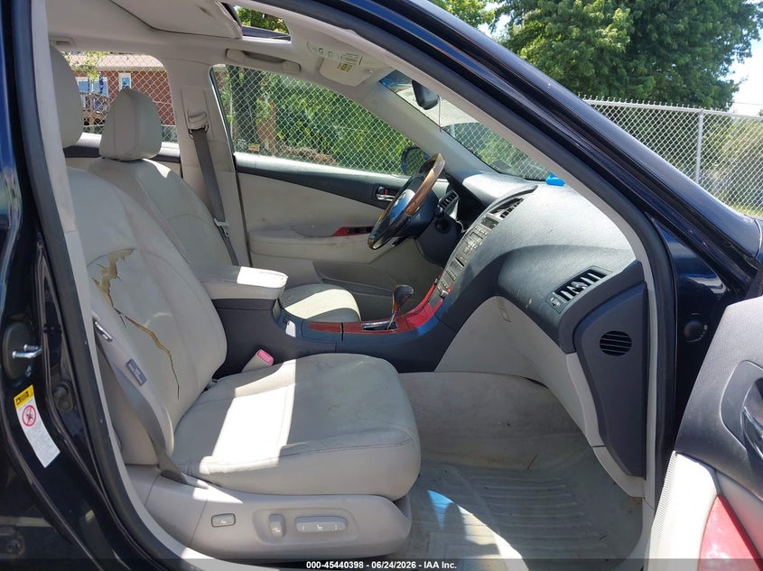 2008 Lexus ES VIN JTHBJ46GX82219645 IAAI salvage auction — FRONT END, Clear (Virginia), sold $475 on 2026-07-29 (photo 5)