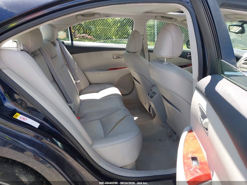 2008 Lexus ES VIN JTHBJ46GX82219645 IAAI salvage auction — FRONT END, Clear (Virginia), sold $475 on 2026-07-29 (photo 8)