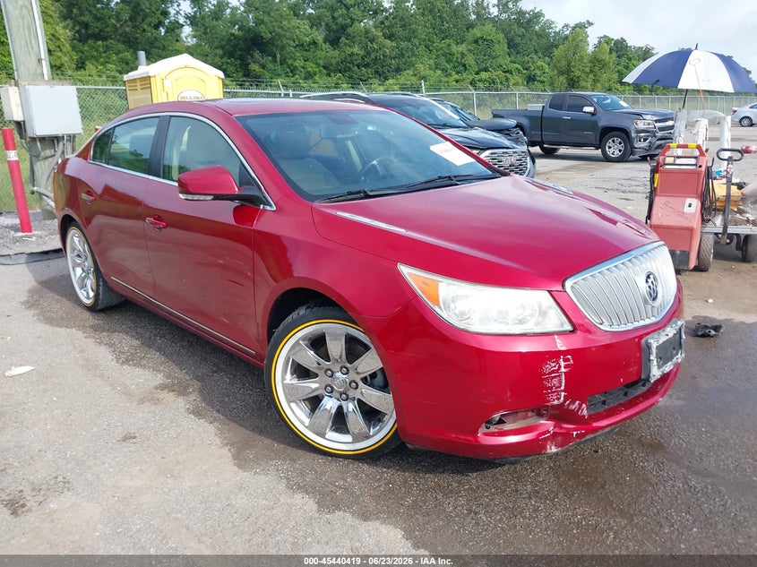 2012 Buick Lacrosse VIN 1G4GH5E31CF299602 IAAI salvage auction — FRONT END, Salvage (Louisiana), sold $825 on 2026-07-24 (photo 1)