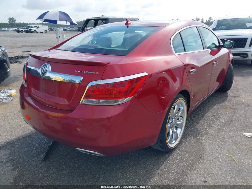 2012 Buick Lacrosse VIN 1G4GH5E31CF299602 IAAI salvage auction — FRONT END, Salvage (Louisiana), sold $825 on 2026-07-24 (photo 4)