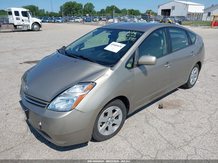 2008 Toyota Prius VIN JTDKB20UX87809395 IAAI salvage auction — RIGHT FRONT, Salvage (Illinois), sold $375 on 2026-07-22 (photo 2)