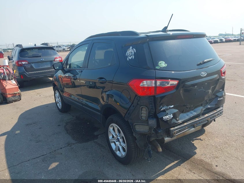2021 Ford Ecosport VIN MAJ6S3GL6MC429563 IAAI salvage auction — FRONT END, Salvage (Idaho), sold $2,250 on 2026-07-10 (photo 3)