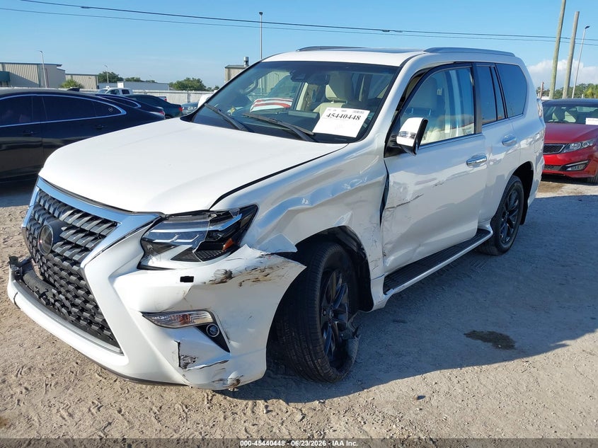 2022 Lexus Gx VIN JTJAM7BX4N5332574 IAAI salvage auction — LEFT FRONT, Salvage Title, sold $15,600 on 2026-07-28 (photo 2)