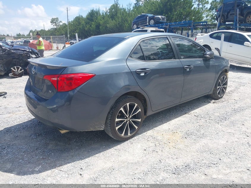 2017 Toyota Corolla VIN 5YFBURHEXHP669749 IAAI salvage auction — LEFT FRONT, Rebuildable (Florida), sold $3,100 on 2026-07-23 (photo 4)