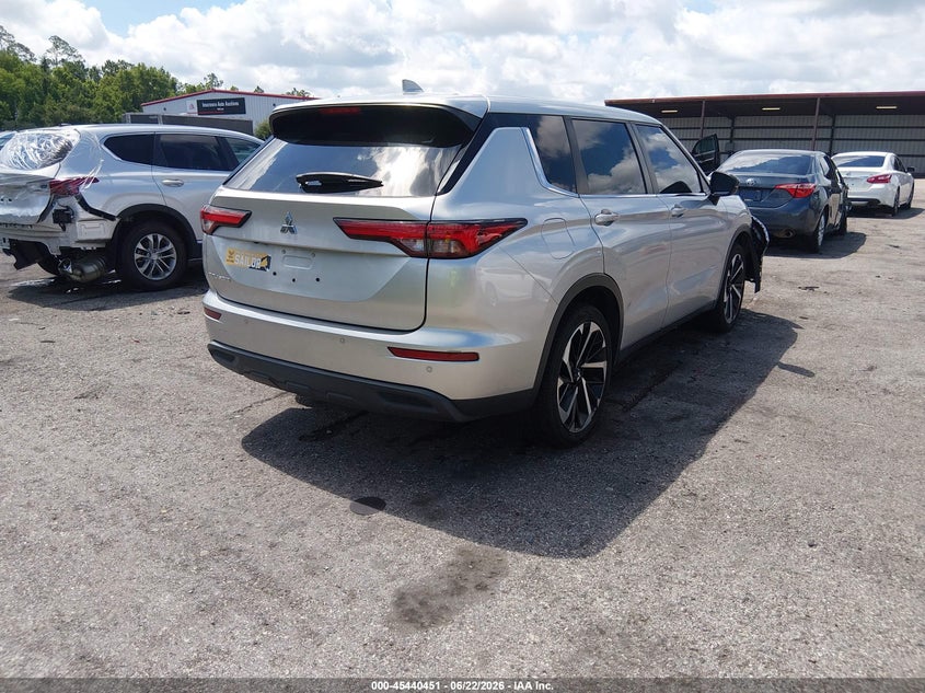 2022 Mitsubishi Outlander VIN JA4J3TA87NZ073333 IAAI salvage auction — FRONT END, Salvage Title, sold $6,500 on 2026-07-28 (photo 4)