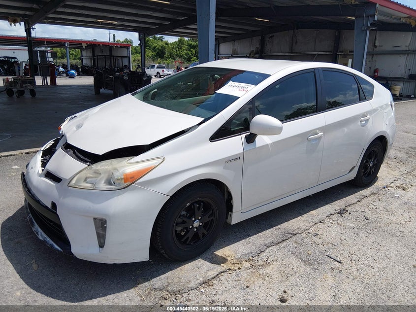 2015 Toyota Prius VIN JTDKN3DU7F0411123 IAAI salvage auction — FRONT END, Salvage (Louisiana), sold $1,700 on 2026-07-28 (photo 2)