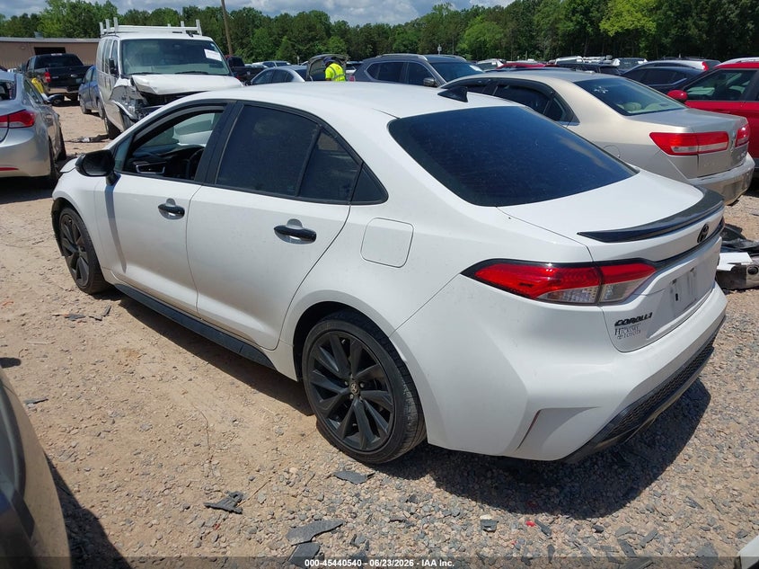 2020 Toyota Corolla VIN 5YFS4RCE9LP031637 IAAI salvage auction — FRONT END, Salvage (North Carolina), sold $4,050 on 2026-07-20 (photo 3)