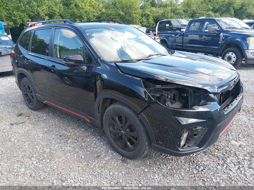 2020 Subaru Forester VIN JF2SKARC0LH430625 IAAI salvage auction — FRONT END, Salvage Title, sold $3,950 on 2026-07-31 (photo 1)